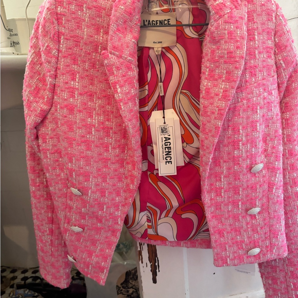 L'AGENCE Pink Women's Jacket